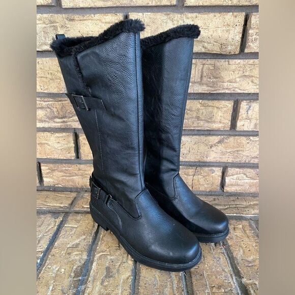 Totes‎ faux fur lined rain boots - Picture 2 of 5